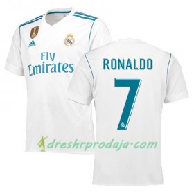 Nogometni Dresovi Real Madrid RONALDO Domaći 2017/2018 Kratkih Rukava