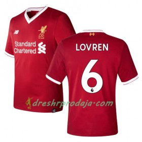 Nogometni Dresovi Liverpool LOVREN Domaći 2017/2018 Kratkih Rukava