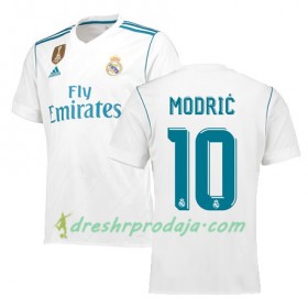 Nogometni Dresovi Real Madrid MODRIC Domaći 2017/2018 Kratkih Rukava