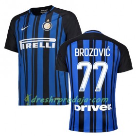Nogometni Dresovi Inter Milan BROZOVIC Domaći 2017/2018 Kratkih Rukava