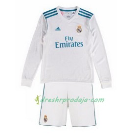 Nogometni Dresovi Real Madrid Dječji Domaći 2017/2018 Dugim Rukavima