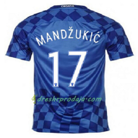 Nogometni Dresovi Hrvatska MANDZUKIC Gostujući Euro 2016
