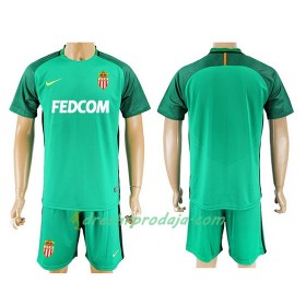 Nogometni Dresovi AS Monaco Golmanski 2017/2018 Kratkih Rukava