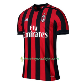 Nogometni Dresovi AC Milan Domaći 2017/2018 Kratkih Rukava