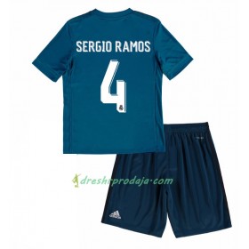 Nogometni Dresovi Real Madrid Sergio Ramos 4 Dječji Treći 2017/2018 Kratkih Rukava