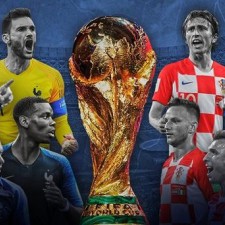 Konačna utakmica između Francuska i Hrvatska