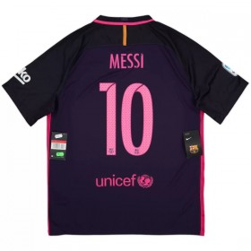 Nogometni Dresovi Barcelona Messi 10 2016-17 Retro Gostujući Kratkih Rukava