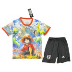 Nogometni Dresovi Japan x OnePiece Dječji 2025 Kratkih Rukava