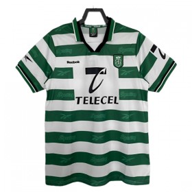 Nogometni Dresovi Sporting CP 1999-2000 Domaći Kratkih Rukava