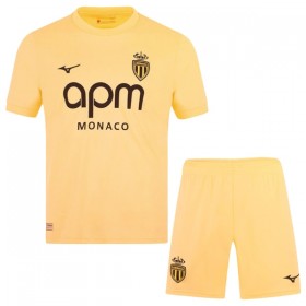 Nogometni Dresovi AS Monaco Dječji Treći 2025-26 Kratkih Rukava
