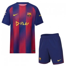 Nogometni Dresovi FC Barcelona x Ed Sheeran Dječji 2025-26 Kratkih Rukava