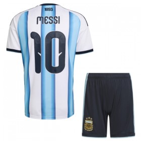 Nogometni Dresovi Argentina Messi 10 Dječji Domaći Svjetsko Prvenstvo 2026 Kratkih Rukava