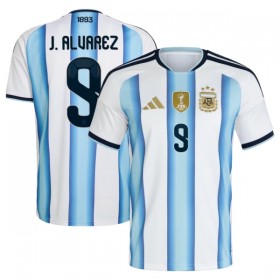 Nogometni Dresovi Argentina J. Alvarez 9 Domaći Svjetsko Prvenstvo 2026 Kratkih Rukava