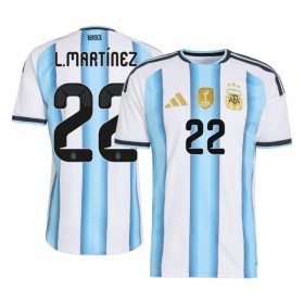 Nogometni Dresovi Argentina Lautaro Martinez 22 Domaći Svjetsko Prvenstvo 2026 Kratkih Rukava