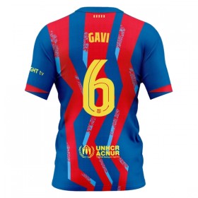 Nogometni Dresovi FC Barcelona Gavi 6 Četvrta 2025-26 Kratkih Rukava