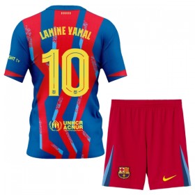 Nogometni Dresovi FC Barcelona Lamine Yamal 10 Dječji Četvrta 2025-26 Kratkih Rukava