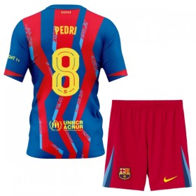 Nogometni Dresovi FC Barcelona Pedri 8 Dječji Četvrta 2025-26 Kratkih Rukava