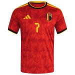 Nogometni Dresovi Belgija De Bruyne 7 Domaći Svjetsko Prvenstvo 2026 Kratkih Rukava