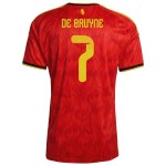 Nogometni Dresovi Belgija De Bruyne 7 Domaći Svjetsko Prvenstvo 2026 Kratkih Rukava