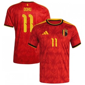 Nogometni Dresovi Belgija Doku 11 Domaći Svjetsko Prvenstvo 2026 Kratkih Rukava