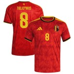 Nogometni Dresovi Belgija Tielemans 8 Domaći Svjetsko Prvenstvo 2026 Kratkih Rukava Nogometni Dresovi Belgija Tielemans 8 Domaći Svjetsko Prvenstvo 2026 Kratkih Rukava
