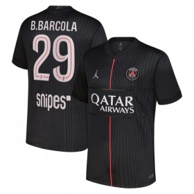 Nogometni Dresovi Paris Saint-Germain B. Barcola 29 Jordan Četvrta 2025-26 Kratkih Rukava