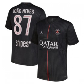 Nogometni Dresovi Paris Saint-Germain Joao Neves 87 Jordan Četvrta 2025-26 Kratkih Rukava