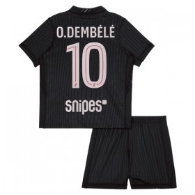 Nogometni Dresovi Paris Saint-Germain O. Dembele 10 Jordan Dječji Četvrta 2025-26 Kratkih Rukava