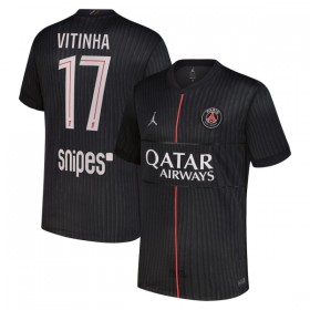Nogometni Dresovi Paris Saint-Germain Vitinha 17 Jordan Četvrta 2025-26 Kratkih Rukava