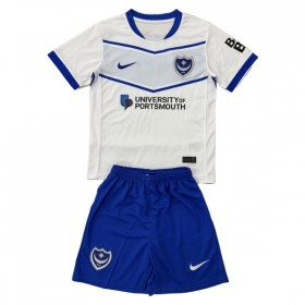 Nogometni Dresovi Portsmouth Dječji Gostujući 2025-26 Kratkih Rukava