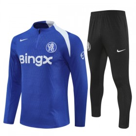 Chelsea Sweatshirt Za Trening Četvrt-Zip 2025-26 Plava