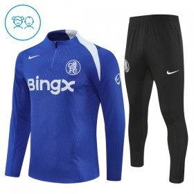 Dječji Chelsea Sweatshirt Za Trening Četvrt-Zip 2025-26 Plava