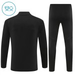 Dječji Real Madrid Sweatshirt Za Trening Četvrt-Zip 2025-26 Crna