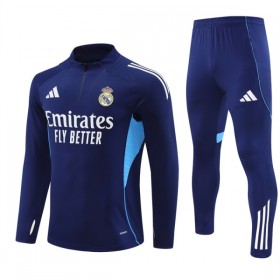 Real Madrid Sweatshirt Za Trening Četvrt-Zip 2025-26 Navy