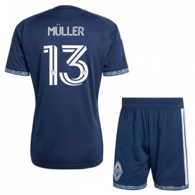 Nogometni Dresovi Vancouver Whitecaps Muller 13 Dječji Gostujući 2026 Kratkih Rukava