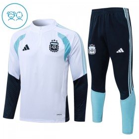 Dječji Argentina Sweatshirt Za Trening Četvrt-Zip 2026-27 Bijela
