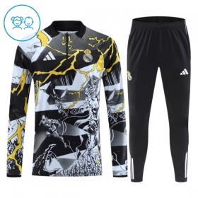 Dječji Real Madrid Marvel Sweatshirt Za Trening Četvrt-Zip 2026-27 Crna