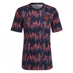 Nogometni Dresovi Manchester United Pre-Match 2025-26 Crna Kratkih Rukava