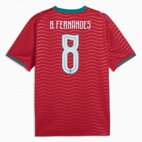 Nogometni Dresovi Portugal B. Fernandes 8 Domaći Svjetsko Prvenstvo 2026 Kratkih Rukava