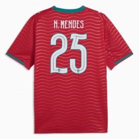 Nogometni Dresovi Portugal Nuno Mendes 25 Domaći Svjetsko Prvenstvo 2026 Kratkih Rukava