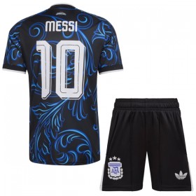 Nogometni Dresovi Argentina Messi 10 Dječji Gostujući Svjetsko Prvenstvo 2026 Kratkih Rukava