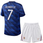 Nogometni Dresovi Francuska O. Dembele 7 Dječji Domaći Svjetsko Prvenstvo 2026 Kratkih Rukava Nogometni Dresovi Francuska O. Dembele 7 Dječji Domaći Svjetsko Prvenstvo 2026 Kratkih Rukava