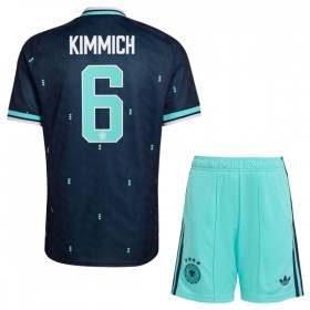 Nogometni Dresovi Njemačka Kimmich 6 Dječji Gostujući Svjetsko Prvenstvo 2026 Kratkih Rukava