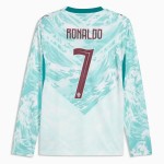 Nogometni Dresovi Portugal Ronaldo 7 Gostujući Svjetsko Prvenstvo 2026 Dugim Rukavima