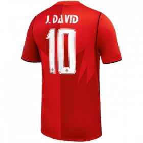 Nogometni Dresovi Kanada J. David 10 Domaći Svjetsko Prvenstvo 2026 Kratkih Rukava