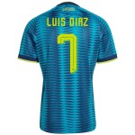 Nogometni Dresovi Kolumbija Luis Diaz 7 Gostujući Svjetsko Prvenstvo 2026 Kratkih Rukava Nogometni Dresovi Kolumbija Luis Diaz 7 Gostujući Svjetsko Prvenstvo 2026 Kratkih Rukava