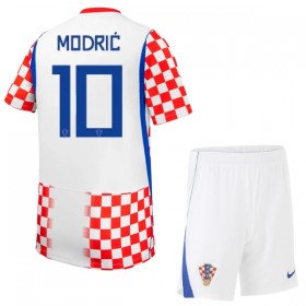 Nogometni Dresovi Hrvatska Modrić 10 Dječji Domaći Svjetsko Prvenstvo 2026 Kratkih Rukava