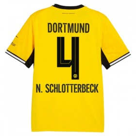 Nogometni Dresovi Borussia Dortmund N. Schlotterbeck 4 Domaći 2026-27 Kratkih Rukava