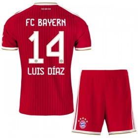 Nogometni Dresovi FC Bayern München Luis Diaz 14 Dječji Domaći 2026-27 Kratkih Rukava