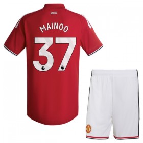Nogometni Dresovi Manchester United Mainoo 37 Dječji Domaći 2026-27 Kratkih Rukava
